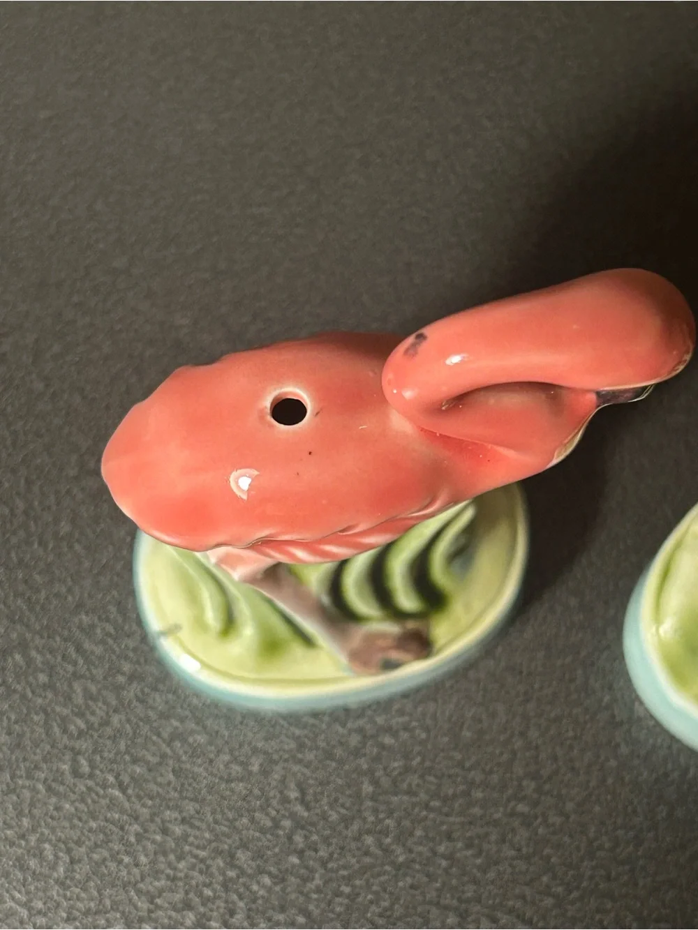 Florida Pink Flamingo Salt and Pepper Shakers - Ceramic Home Accent